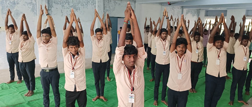 International Yoga Day Program by NSS